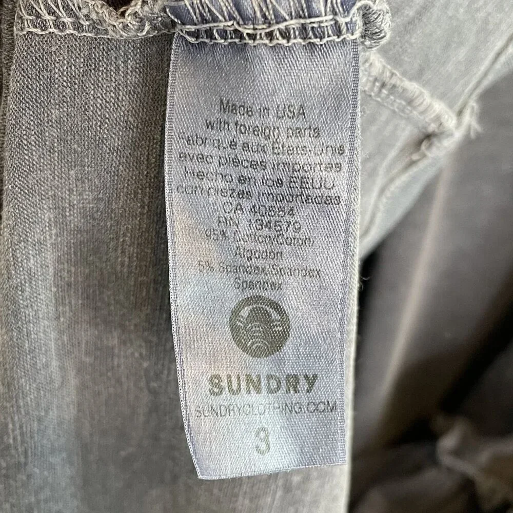 Sundry Flowy Tiered Maxi Dress With Spaghetti Straps In Heathered Blue, L - Picture 8 of 8